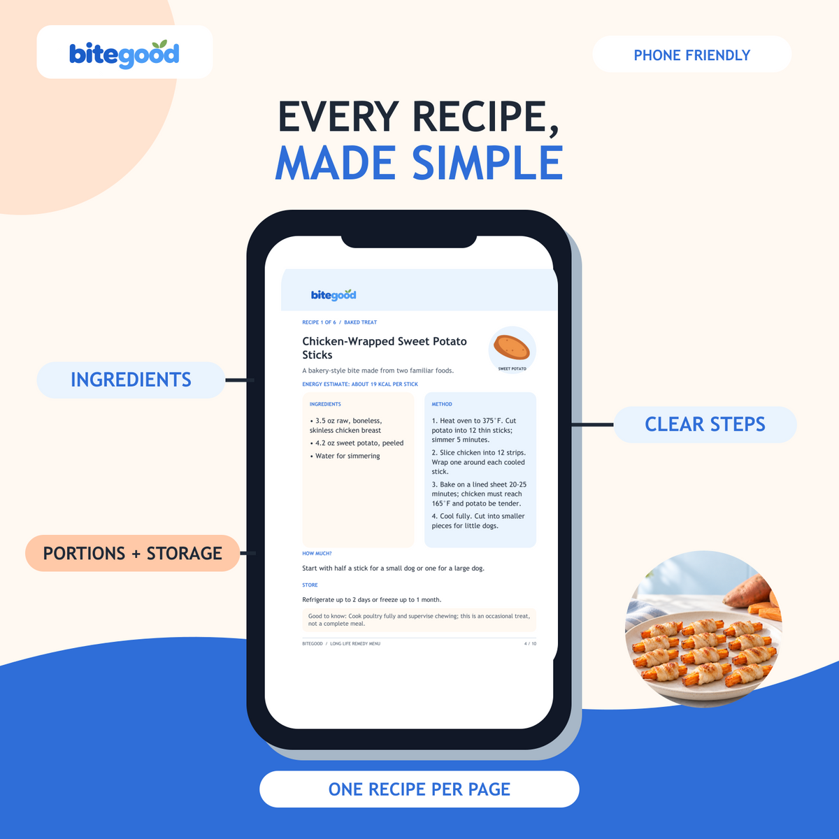 5-in-1 Dog Recipe Menu + Longer Living Plan