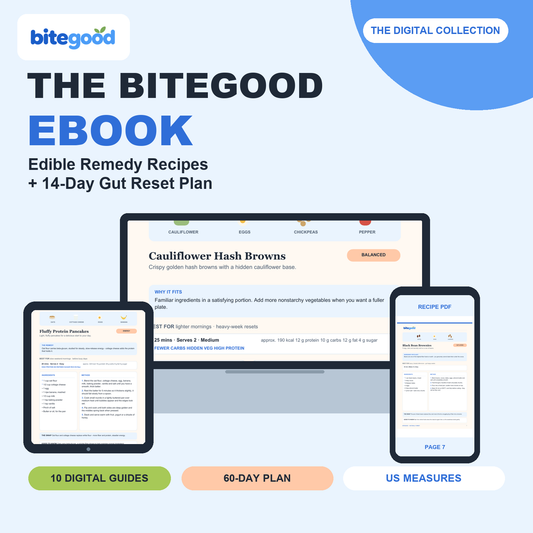 Edible Remedy Recipes + 14-Day Gut Reset Plan