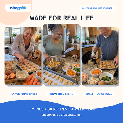 5-in-1 Dog Recipe Menu + Longer Living Plan